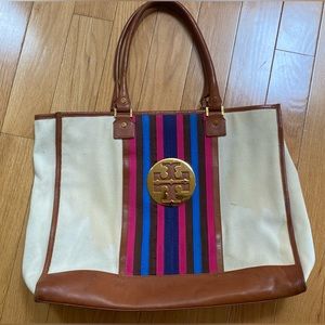 Tory Burch Logo Tote